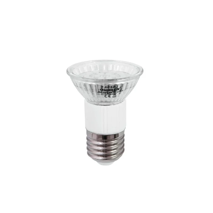 OMNILUX JDR 230V E-27 18 LED UV aktiv