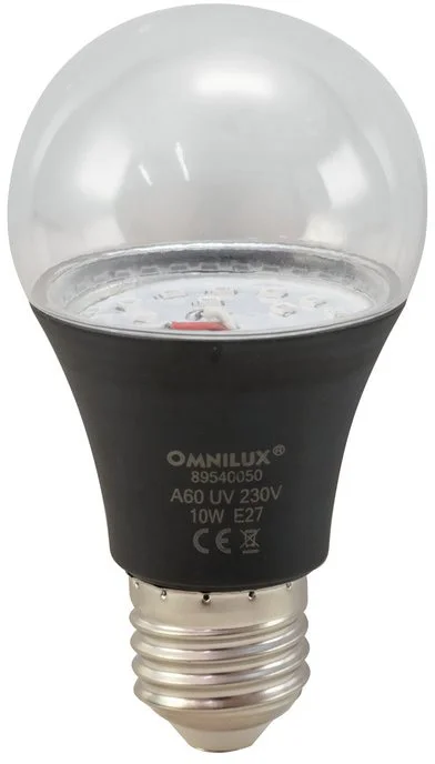 OMNILUX LED E-27 230V 10W LEDs A60 UV