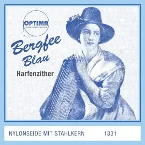 Optima Harfenzither Blau, Münchner Stimmung 1331 Bass H21