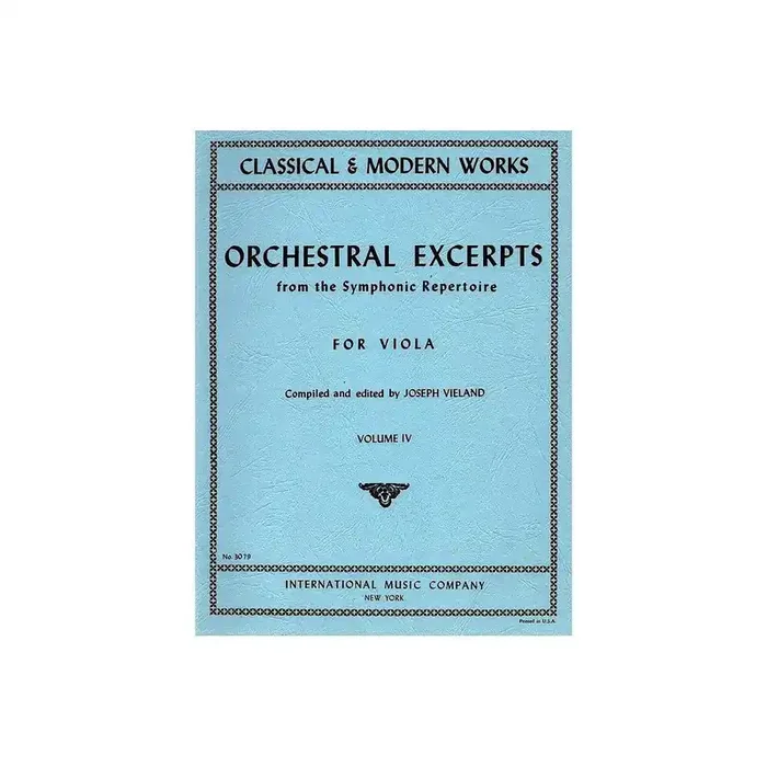 Orchestral excerpts vol.4