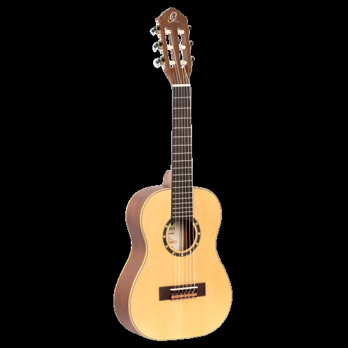 Ortega R121-1/4-L Konzertgitarre 1/4 Natur Linkshand Lefty inkl. Gigbag