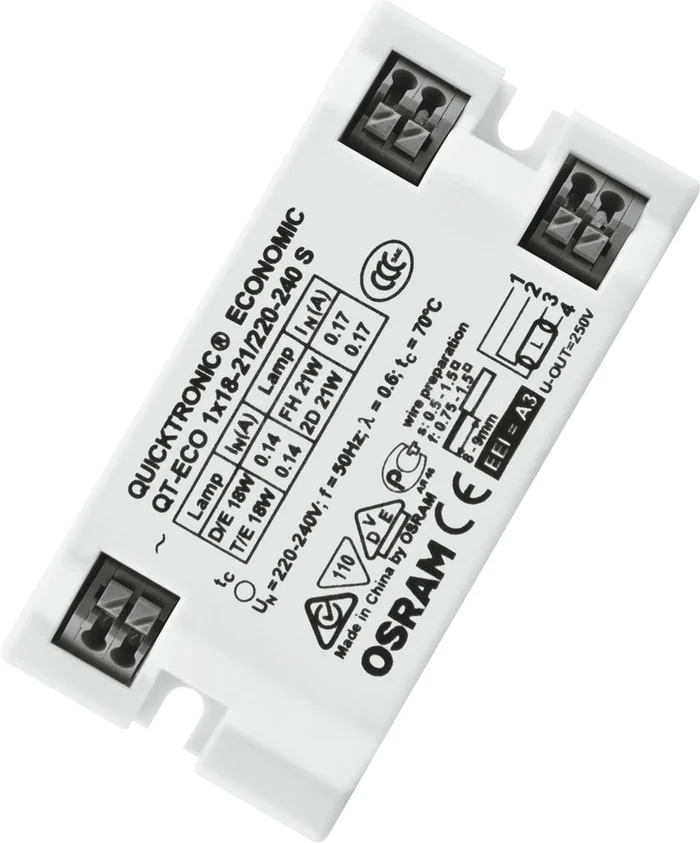 OSRAM QUICKTRONIC® ECONOMIC 1X18…21 S