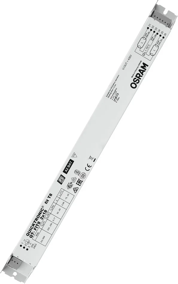 OSRAM QUICKTRONIC® FIT 8 2X18