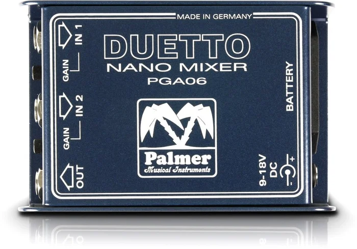 Palmer MI DUETTO Gitarren und Line Summierer