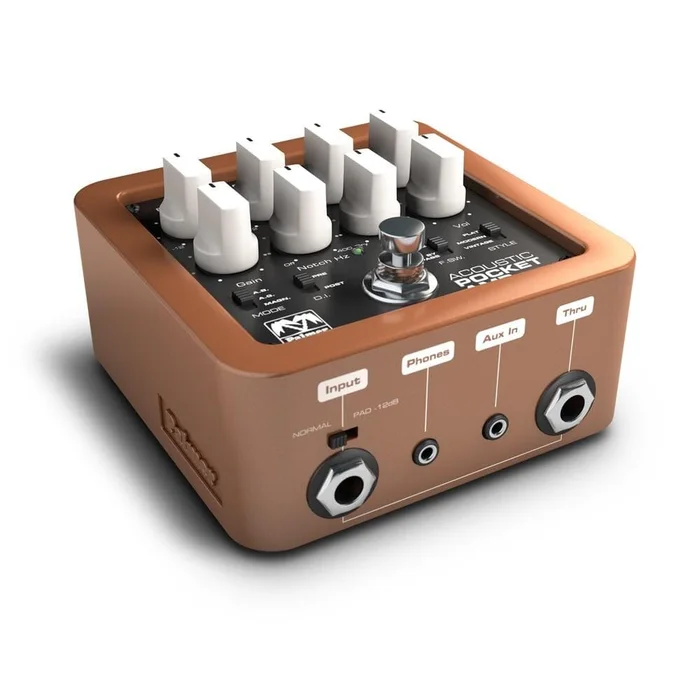 Palmer POCKET AMP ACOUSTIC – Portabler Preamp für Akustische Saiteninstrumente