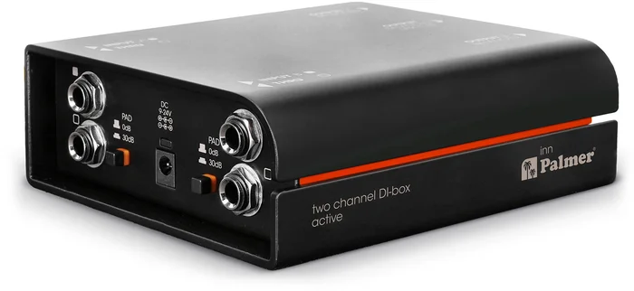 Palmer RIVER inn – Aktive 2-Kanal DI-Box