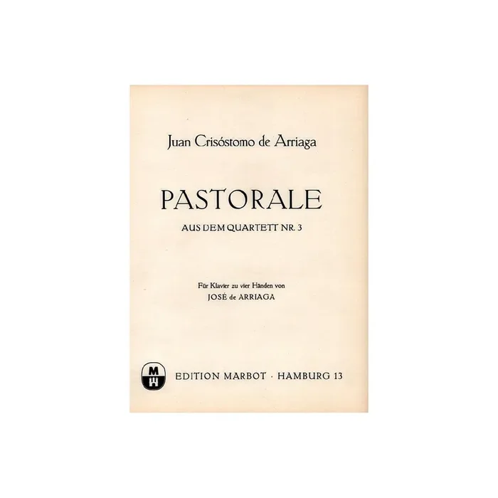Pastorale aus dem Quartett Nr.3