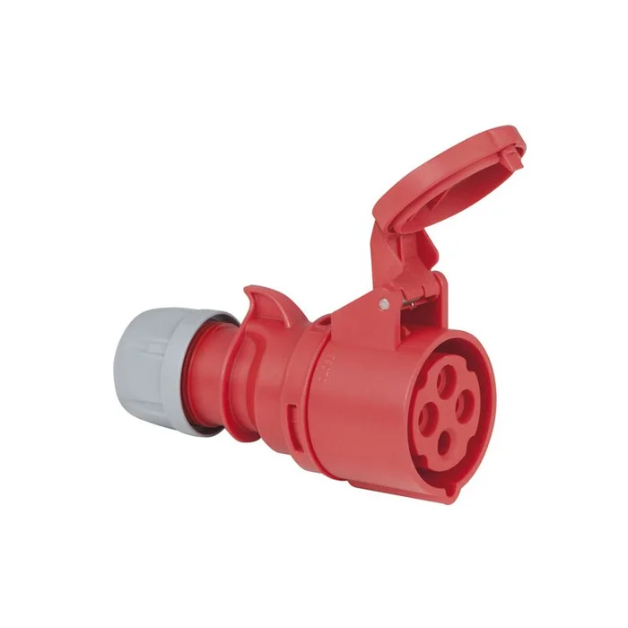 PCE – CEE 16A 400V 4p Plug Female Rot, IP44