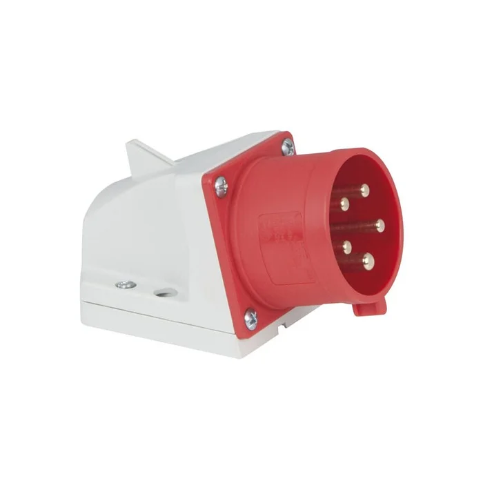 PCE – CEE 32A 400V 5p Wallmount Male Rot, IP44