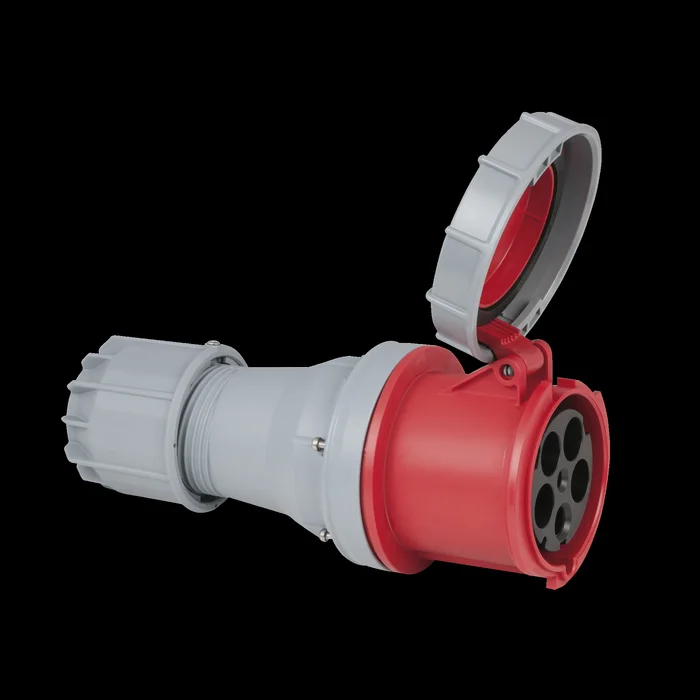 PCE CEE 125 A/400 V 5-pin Plug female Rot – IP67