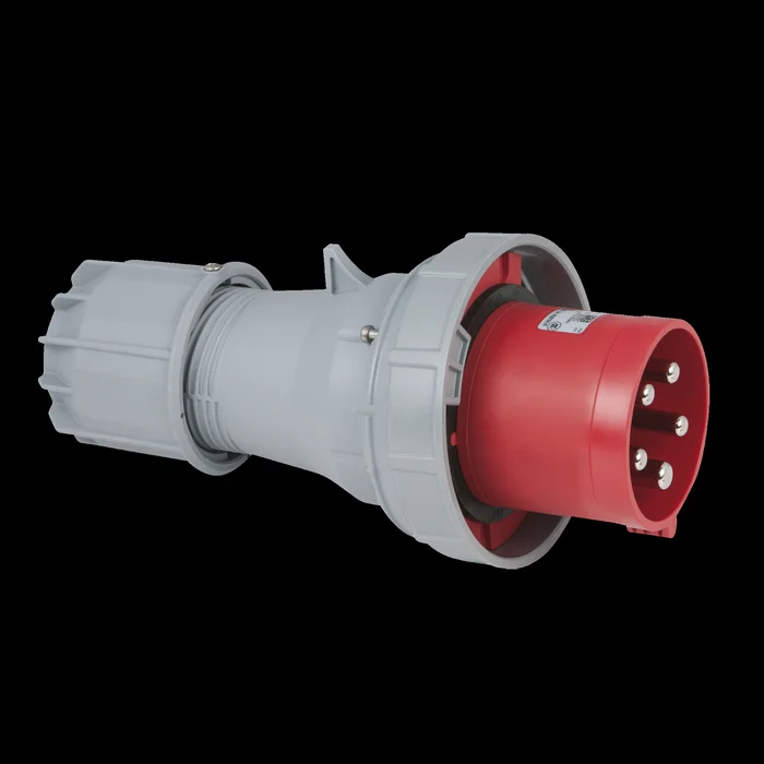 PCE CEE 125 A/400 V 5-pin Plug male Rot – IP67