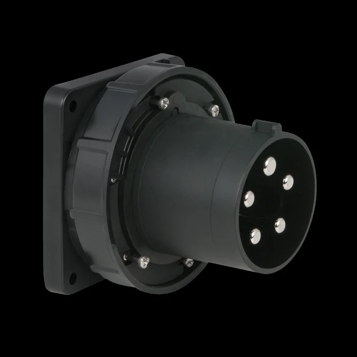 PCE CEE 125 A/400 V 5-pin Socket male Schwarz – IP67