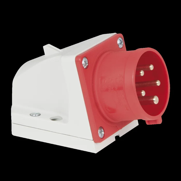 PCE CEE 16 A/400 V 5P Wallmount – male Rot – IP44