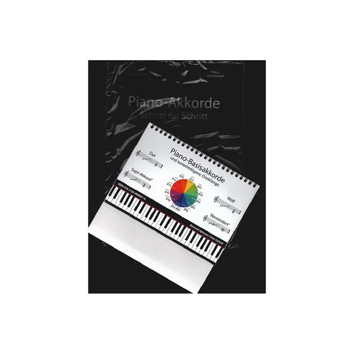 Piano-Akkorde Schritt für Schritt (+Aufsteller)