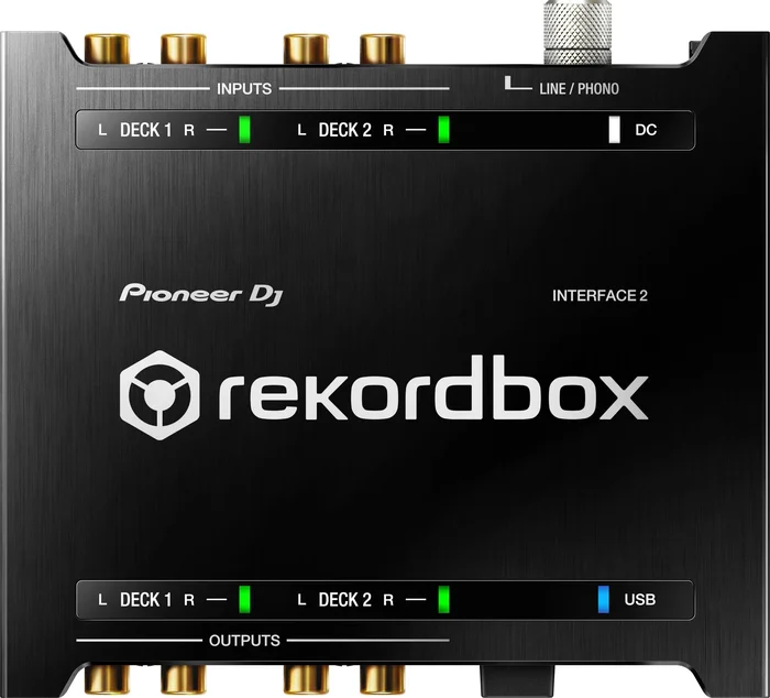 Pioneer Audioschnittstelle für Rekordbox