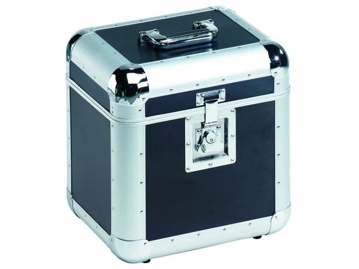 Platten-Case ALU 75/25,abgerundet,schwarz