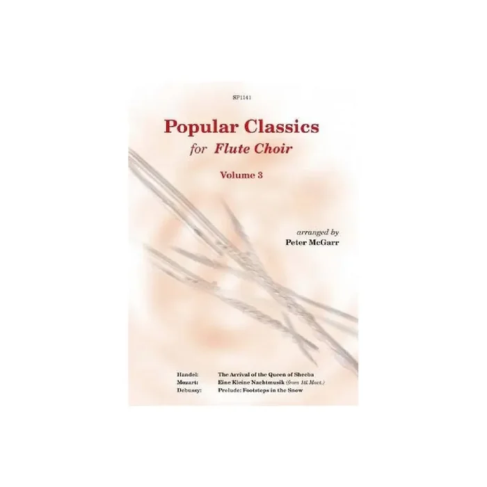 Popular Classics vol 3 for flute choir