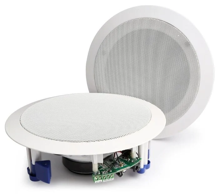 Power Dynamics CSBT80 aktives 2-Wege Einbaulautsprecher Set mit Bluetooth – Paarpreis