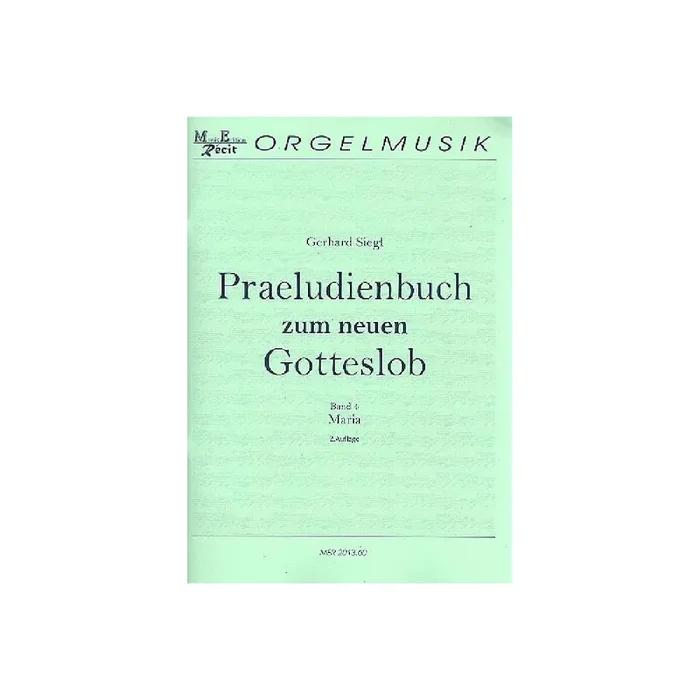 Präludienbuch zum neuen Gotteslob Band 4