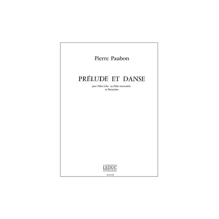 Prelude et danse