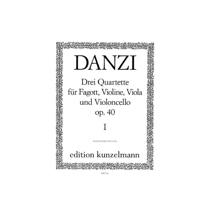 Quartett C-Dur op.40,1