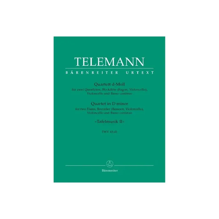 Quartett d-Moll für 2 Flöten,