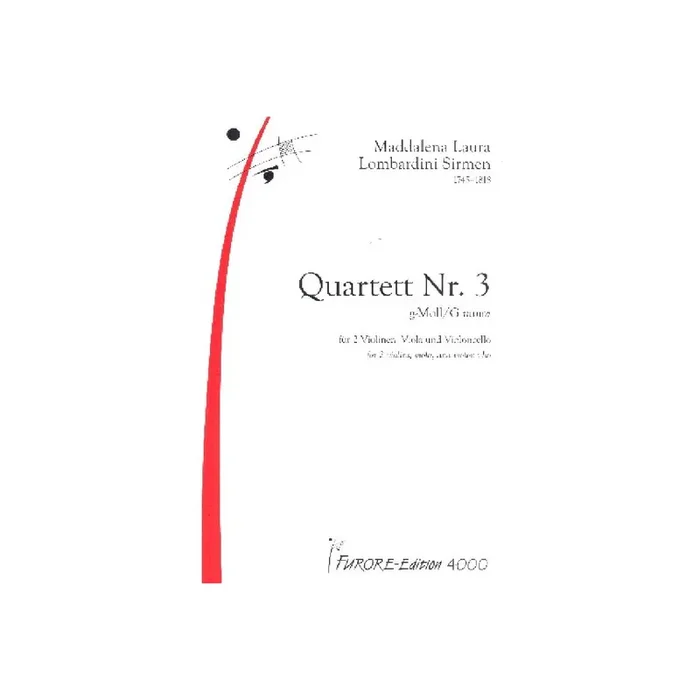 Quartett g-Moll Nr.3