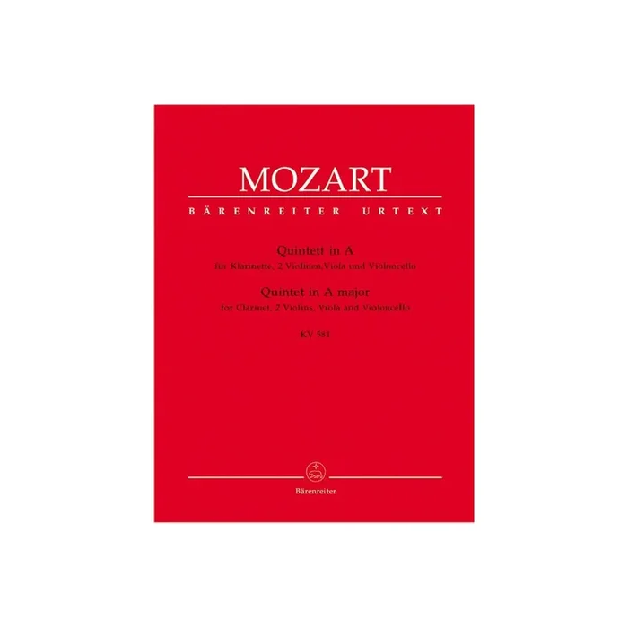 Quintett A-Dur KV581 für