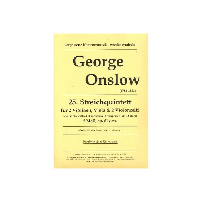 Quintett f-Moll Nr.25 op.61