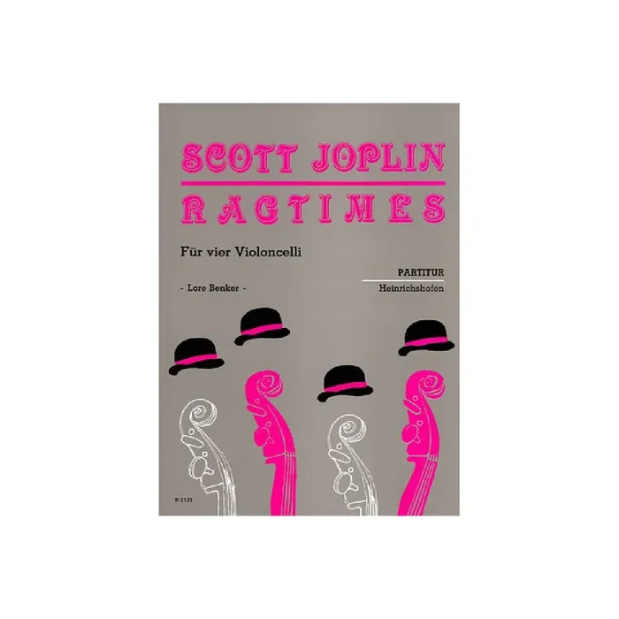 Ragtimes für 4 Violoncelli
