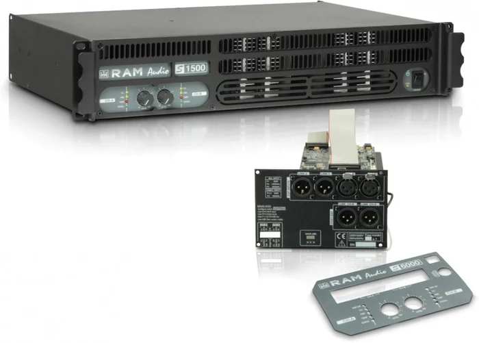 Ram Audio S 1500 DSP PA Endstufe 2 x 880 W 2 Ohm inkl. DSP Modul