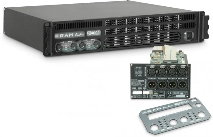 Ram Audio S 4004 DSP PA Endstufe 4 x 980 W 2 Ohm inkl. DSP Modul