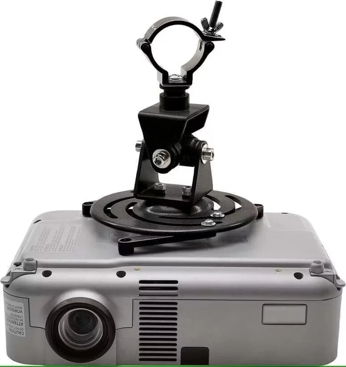 RIGGATEC 608154645 – Truss Projektorhalterung – schwarz – für Universalprojektor