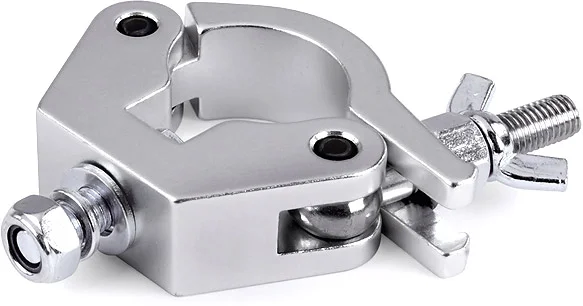 Riggatec Halbschelle – Halfcoupler schmal silber bis 750kg MKII (48-51mm)