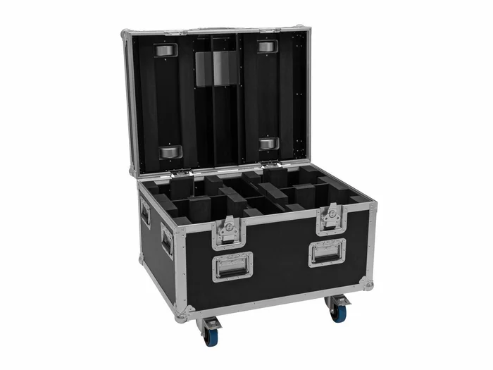 ROADINGER Flightcase 4x LED TMH-X4