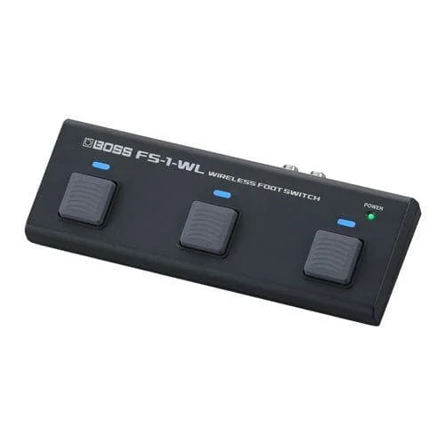 ROLAND FS-1-WL – BOSS Wireless Fußschalter mit an passbarem Bluetooth-Foot-Controller – in schwarz