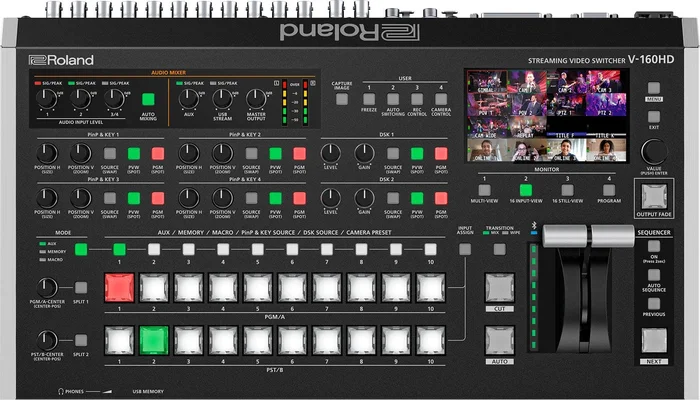 ROLAND V-160HD Portabler Streaming Video Switcher