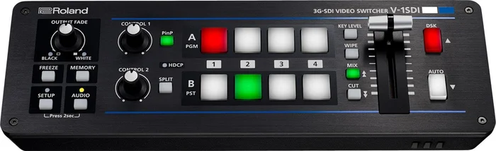 ROLAND V-1SDI – 4-Channel 3G-SDI Video Switcher incl. Multiformat-HDMI