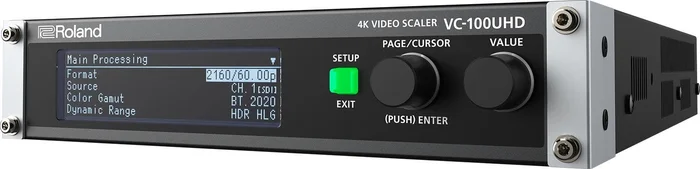 ROLAND VC-100UHD – 4K Video Scaler mit USB3.0 für für Web-Streaming – in schwarz