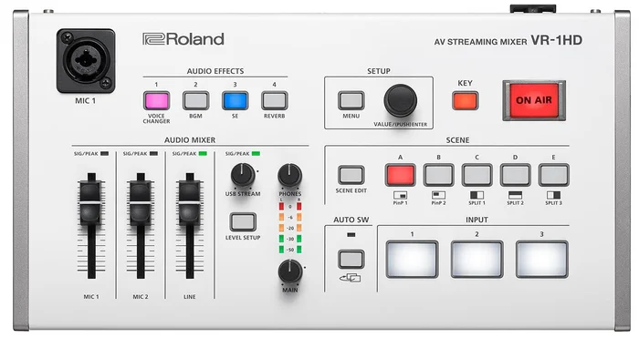 ROLAND VR-1HD – AV Streaming Mixer