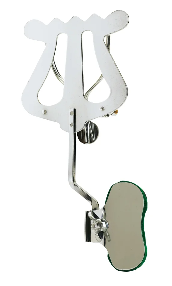 ruka 37521 – Marschgabel für Posaunen, verchromt – 1 Drücker mit starker Feder
