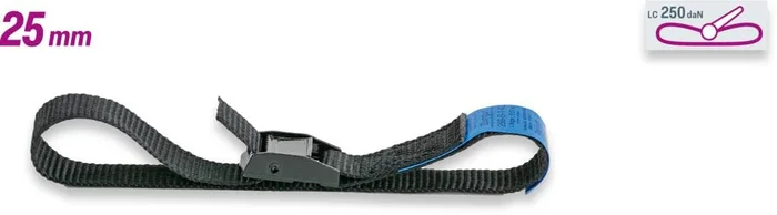 SAFETEX 0,25 t Zurrgurt mit Klemmschloss 25 mm 1-teilig Länge 7.00 m