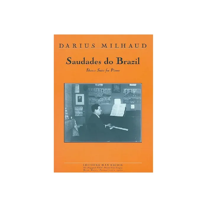 Saudades do Brasil op.67 pour piano