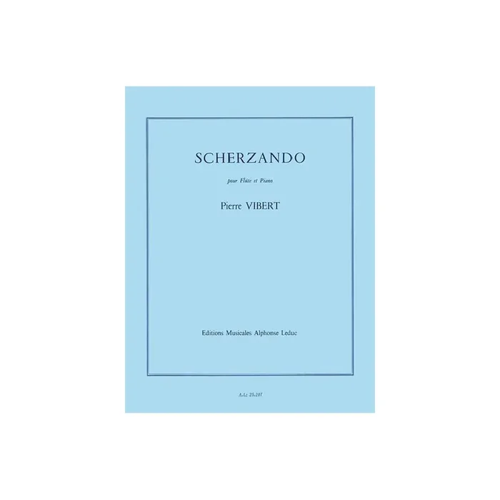 Scherzando pour flûte et piano
