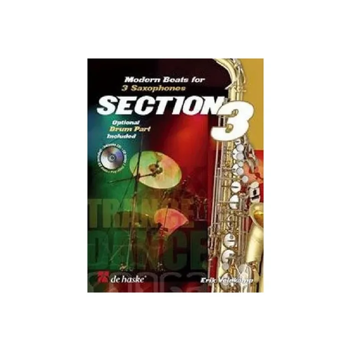 Section 3 (+CD) für 3 Saxophone,