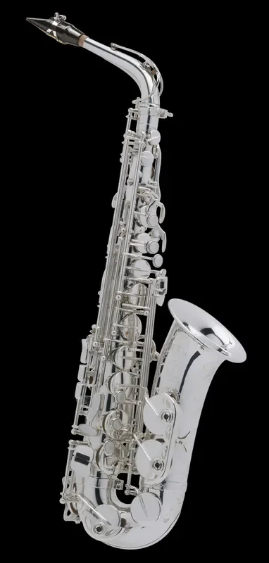 Selmer Alt Saxophon Super Action 80 II versilbert