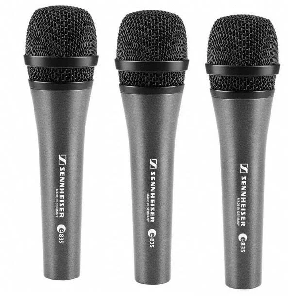 Sennheiser E 835 3-er Set inkl. Klammern