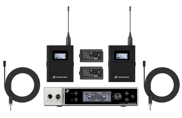 Sennheiser EW-DX MKE 2 SET (R1-9), Frequenzbereich 520 – 607.8 MHz
