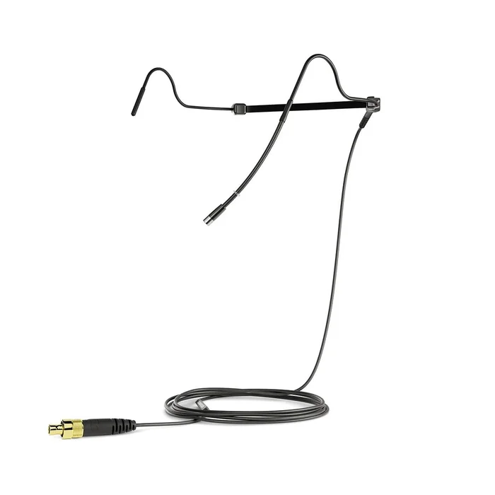 Sennheiser HS 2 BK 3-pin – Nackenbügelmikrofon, omnidirektional, MKE 2 Kapsel, schwar