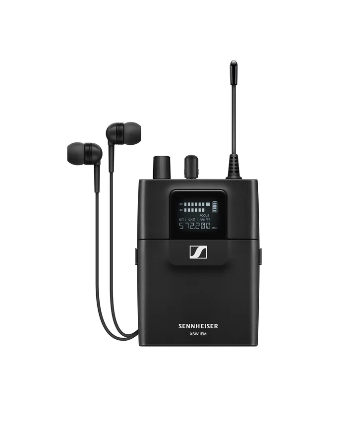 Sennheiser XSW IEM EK (A) – Federleichter In-Ear-Monitoring-Taschenempfänger zur Erw